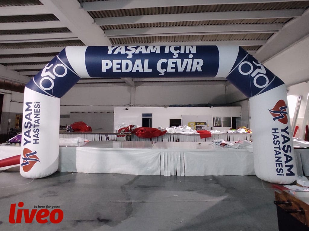 Şişme Yol Kemeri