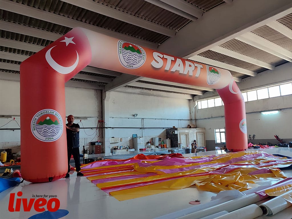Şişme Yol Kemeri