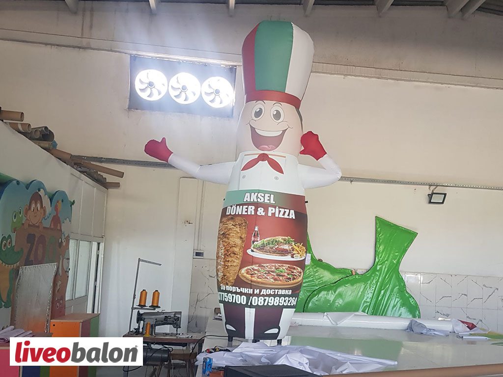 Gel Gel Açıksel Dönerci Balonu.
