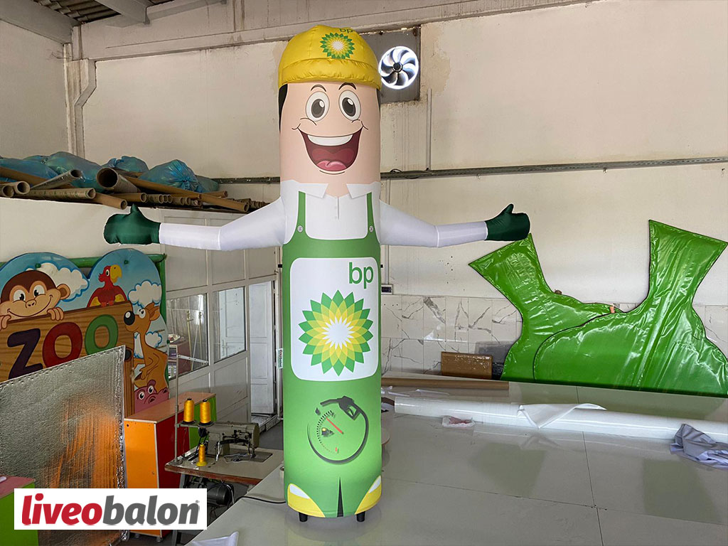 Gel Gel BP İstasyon Balonu.