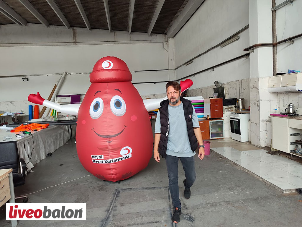 Kızılay Kan Damlası Balonu