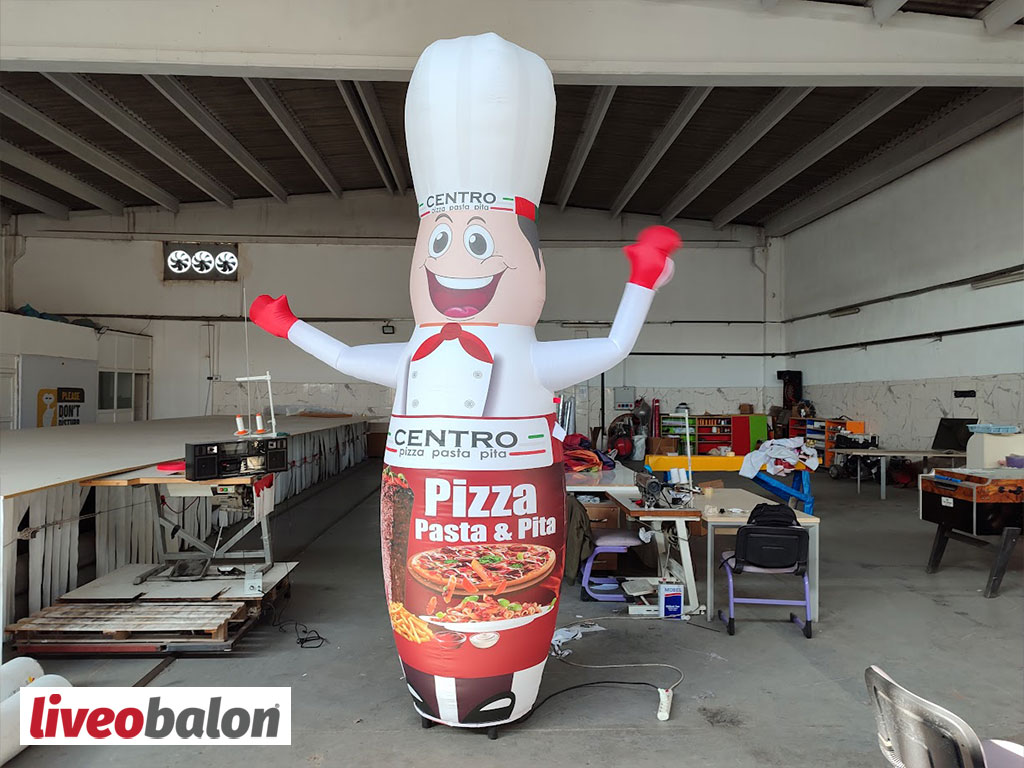 Pizzacı Gel Gel Balon