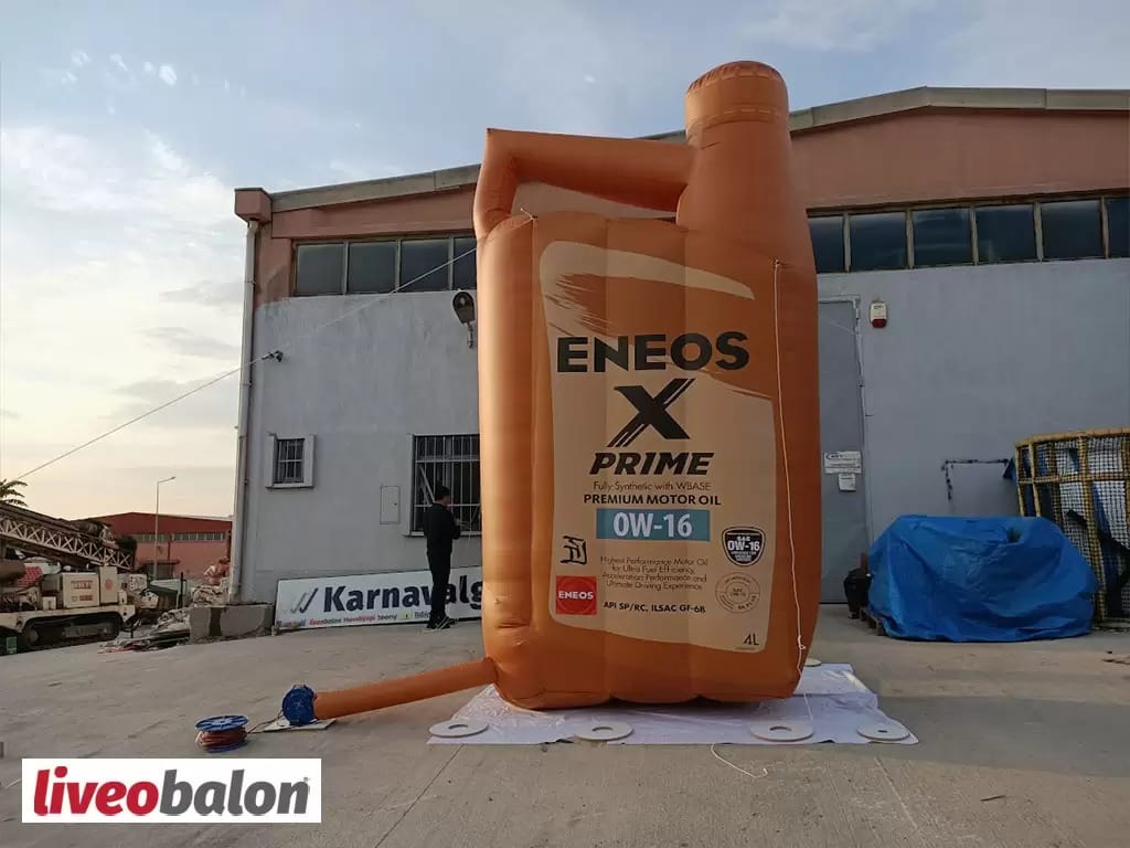 Şişme Yağ Bidonu Maketi