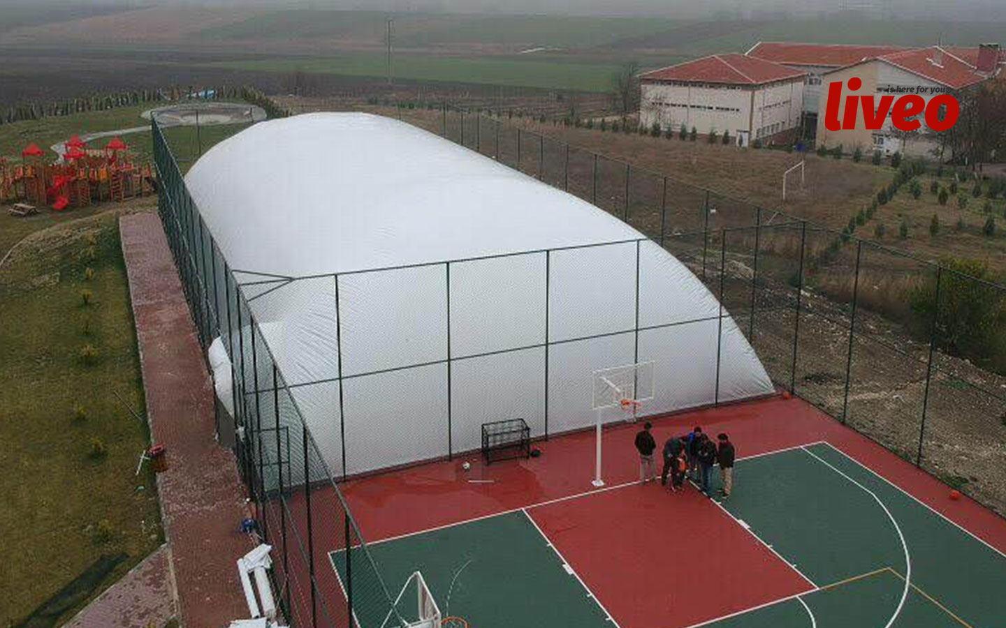 Balon Voleybol Sahası